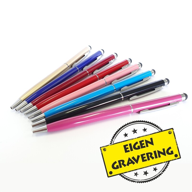 Pen Met Stylus - Eigen Gravering
