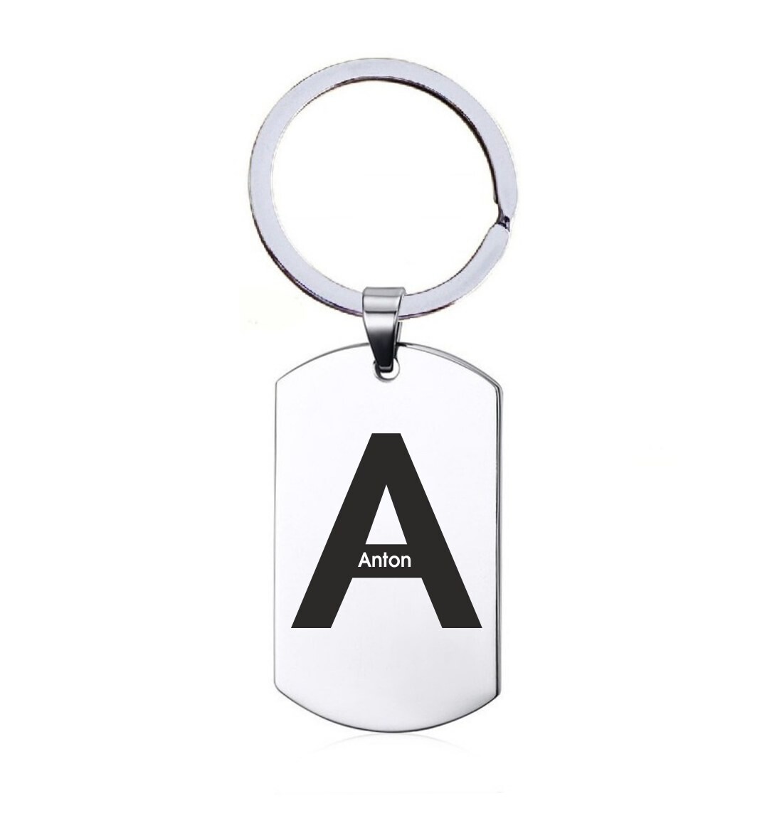 Dogtag Sleutelhanger - Eigen Naam