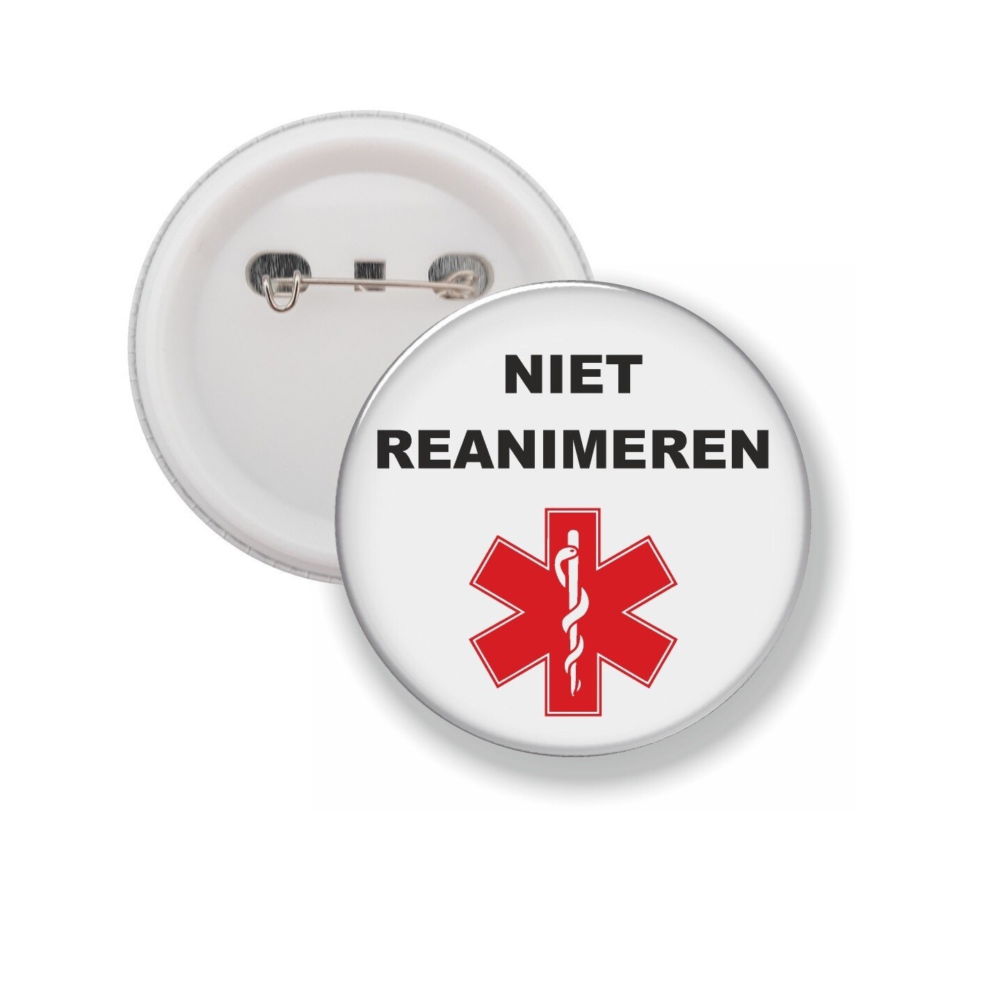 Button Speld - Niet Reanimeren