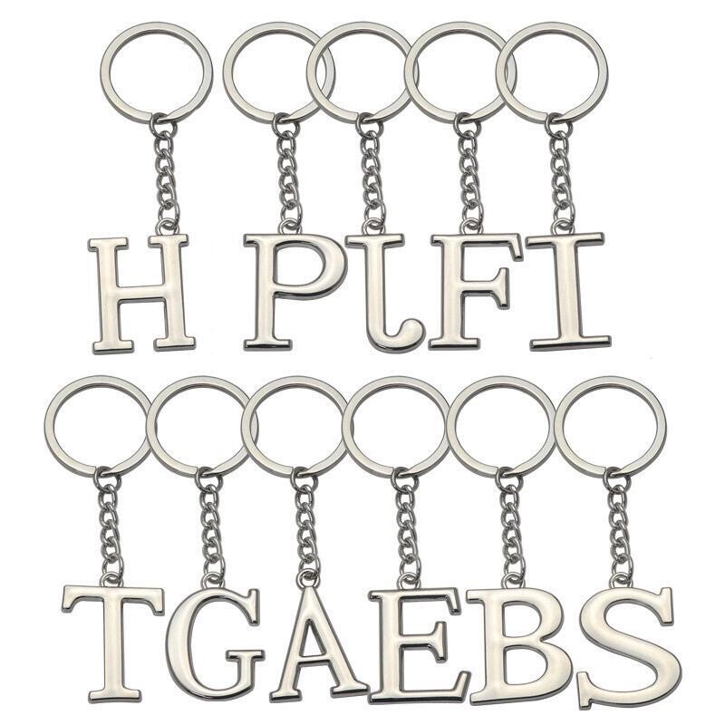 Sleutelhanger Met Letter