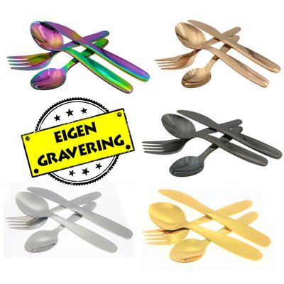 Kinderbestekset - Eigen Gravering