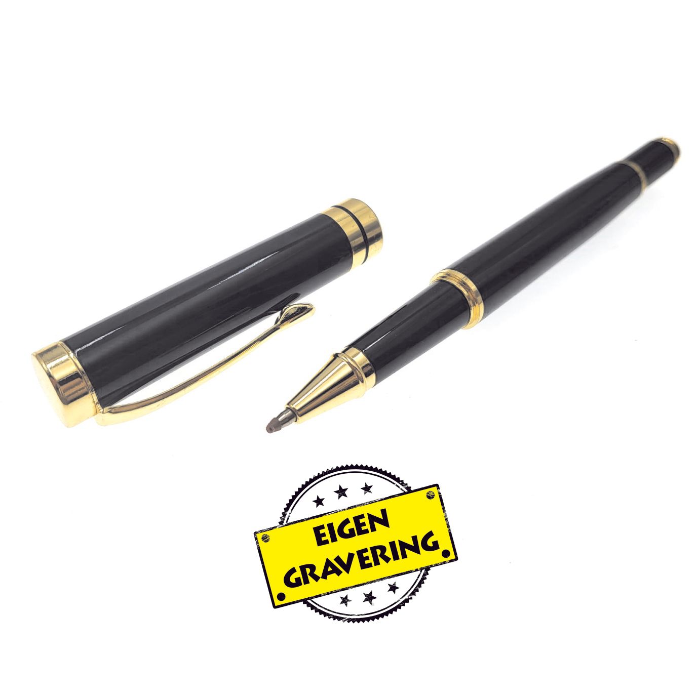 Luxe Pen Zwart - Eigen Gravering