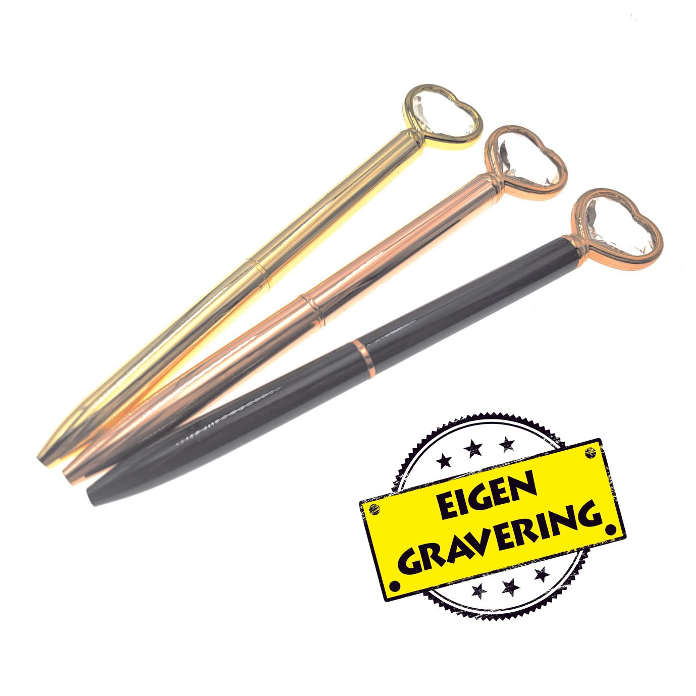 Pen Met Hart - Eigen Gravering