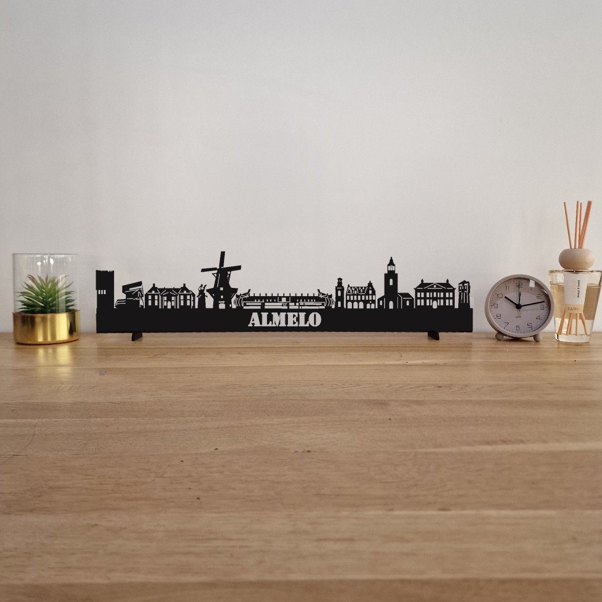 Skyline Almelo - 55 CM - Zwart - MDF 4 MM