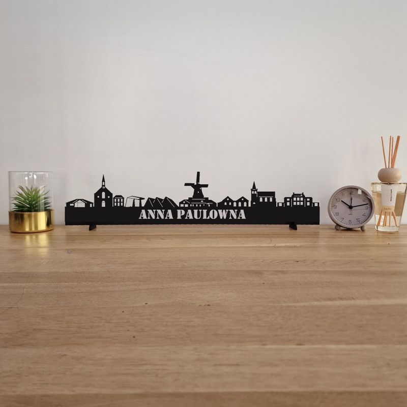 Skyline Anna Paulowna - 55 CM - Zwart - MDF 4 MM