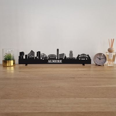 Skyline Almere - 55 CM - Zwart - MDF 4 MM