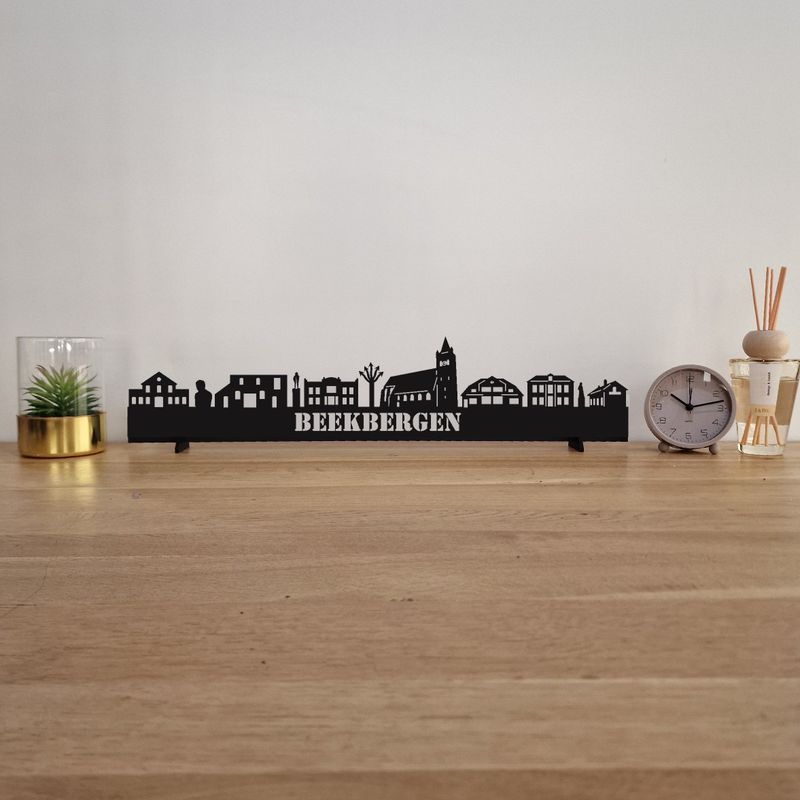 Skyline Beekbergen - 55 CM - Zwart - MDF 4 MM