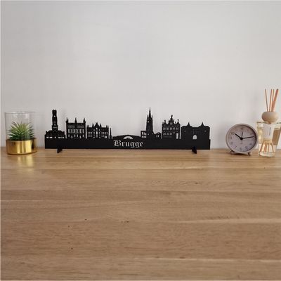 Skyline Brugge - 55 CM - Zwart - MDF 4 MM