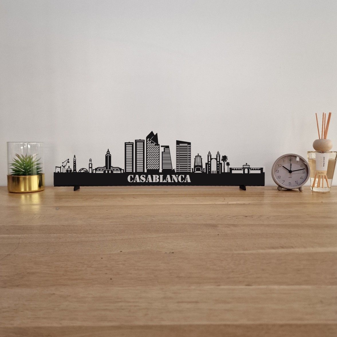 Skyline Casablanca - 55 CM - Zwart - MDF 4 MM