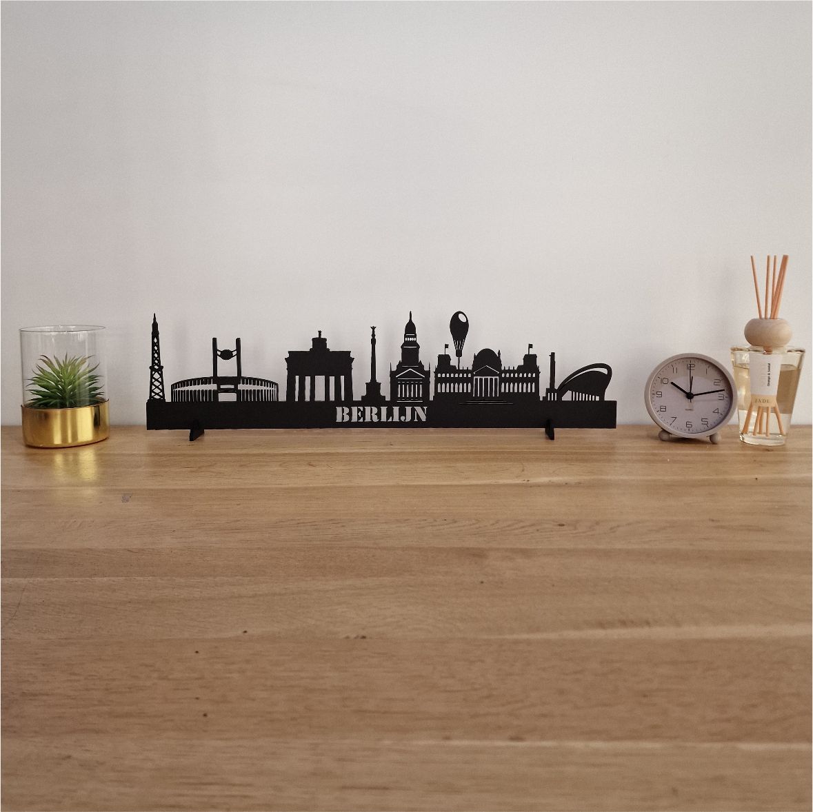 Skyline Berlijn - 55 CM - Zwart - MDF 4 MM