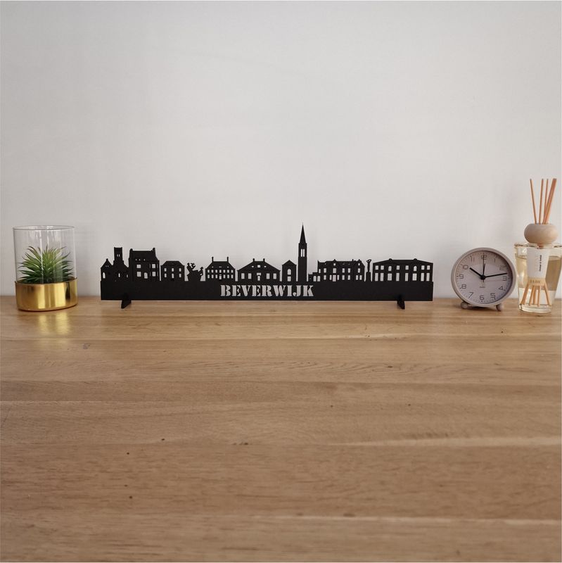 Skyline Beverwijk - 55 CM - Zwart - MDF 4 MM