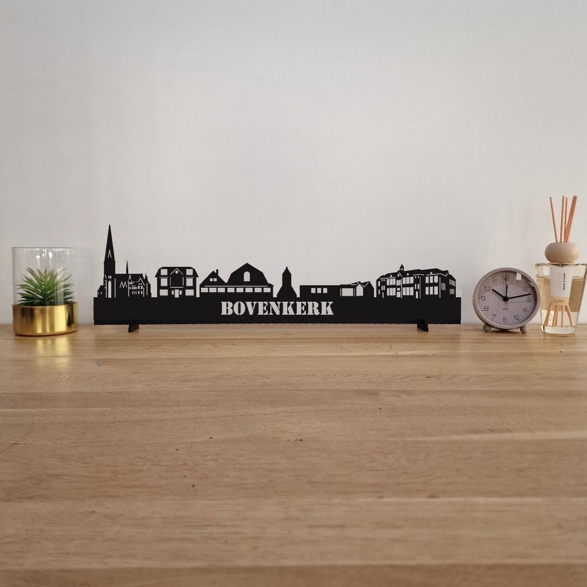 Skyline Bovenkerk - 55 CM - Zwart - MDF 4 MM