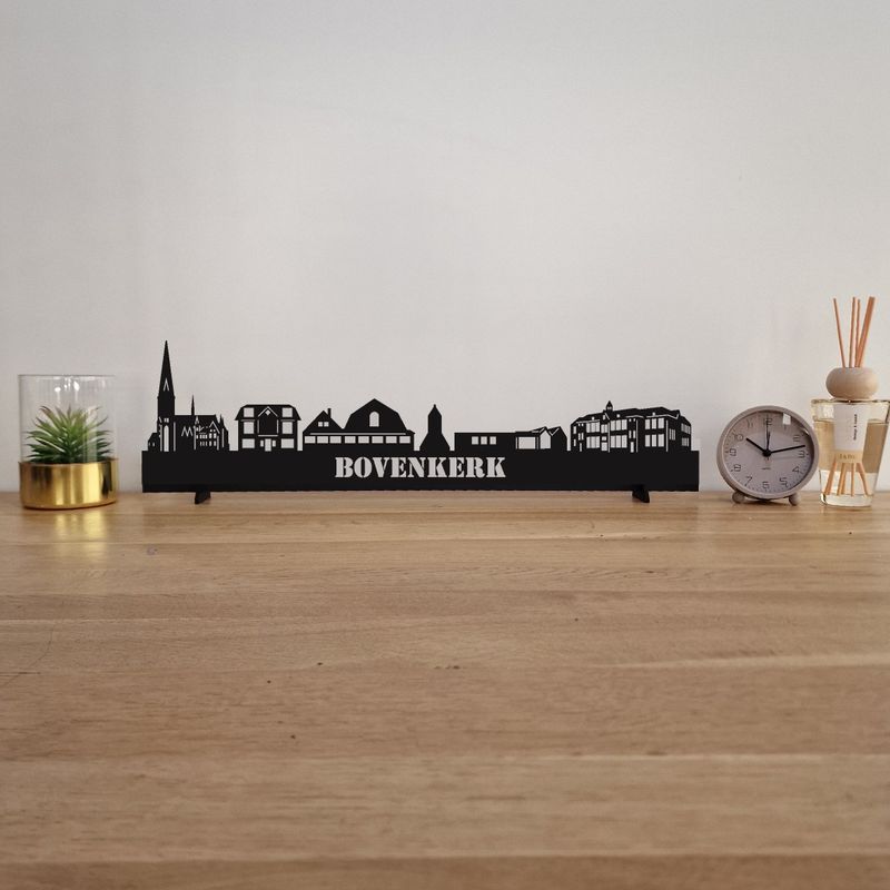 Skyline Bovenkerk - 55 CM - Zwart - MDF 4 MM