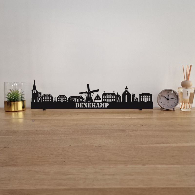 Skyline Denekamp - 55 CM - Zwart - MDF 4 MM