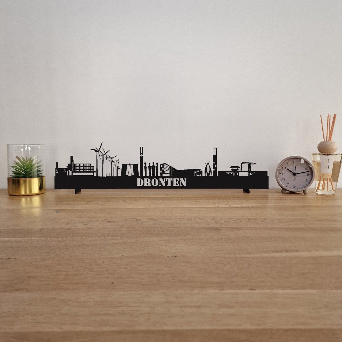 Skyline Dronten - 55 CM - Zwart - MDF 4 MM