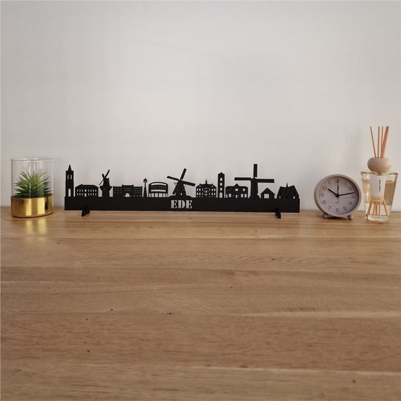 Skyline Ede - 55 CM - Zwart - MDF 4 MM