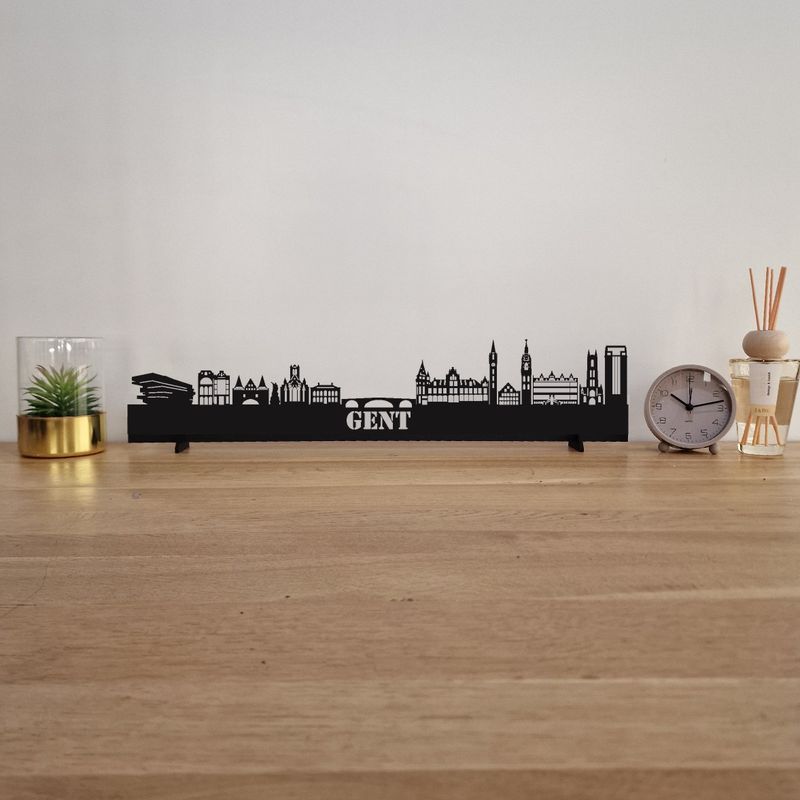 Skyline Gent - 55 CM - Zwart - MDF 4 MM