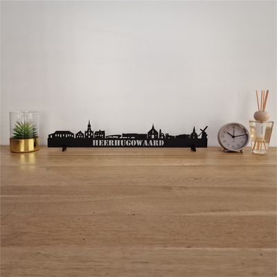 Skyline Heerhugowaard - 55 CM - Zwart - MDF 4 MM