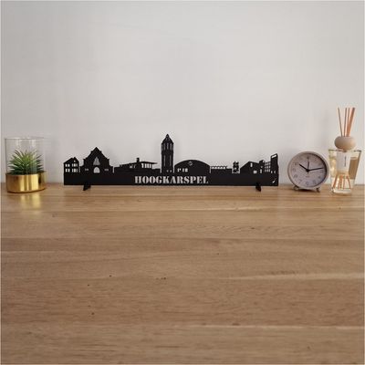 Skyline Hoogkarspel - 55 CM - Zwart - MDF 4 MM