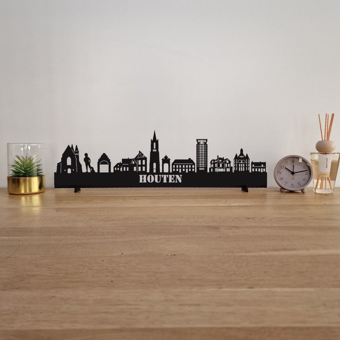 Skyline Houten - 55 CM - Zwart - MDF 4 MM