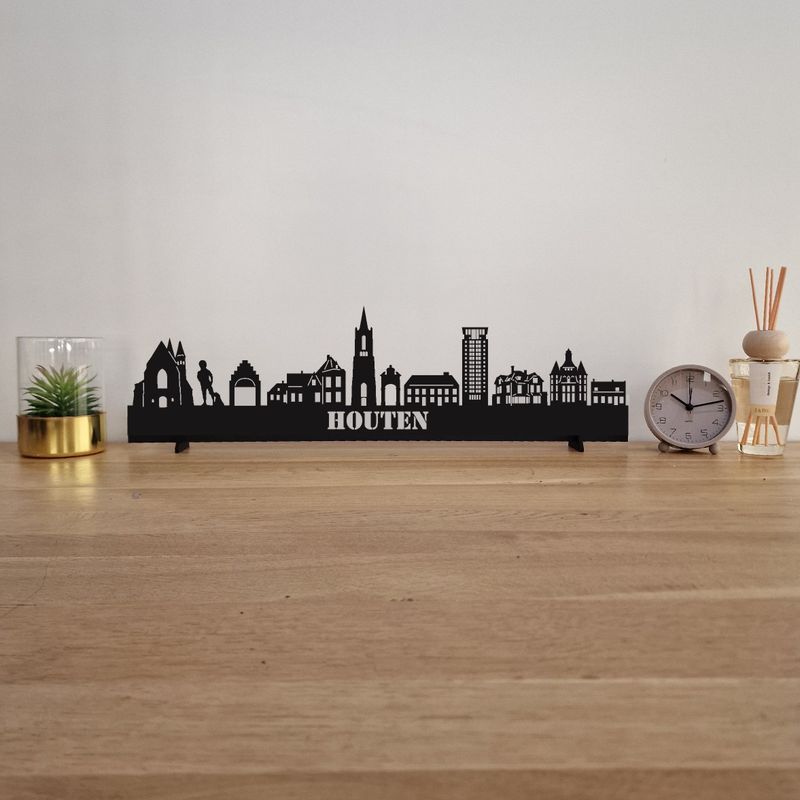 Skyline Houten - 55 CM - Zwart - MDF 4 MM