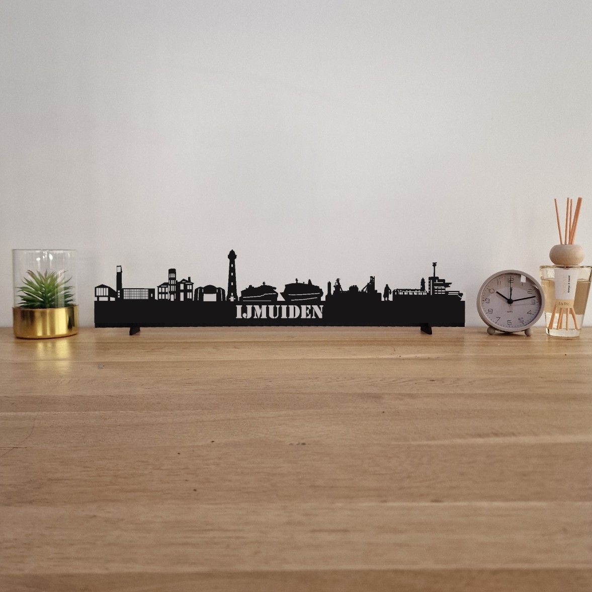 Skyline Ijmuiden - 55 CM - Zwart - MDF 4 MM