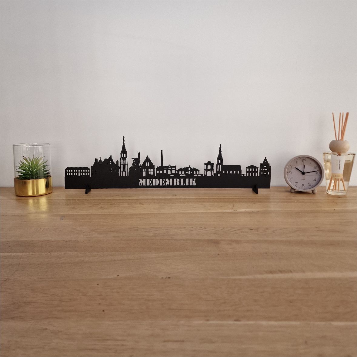 Skyline Medemblik - 55 CM - Zwart - MDF 4 MM