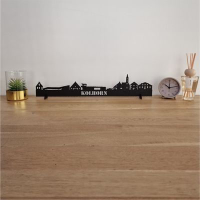 Skyline Kolhorn - 55 CM - Zwart - MDF 4 MM