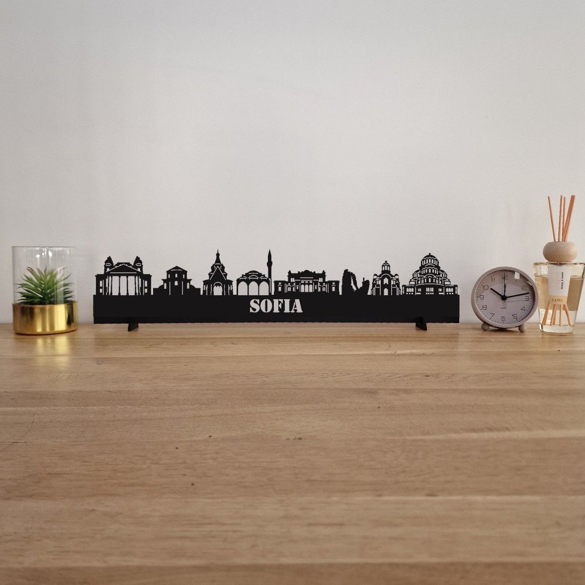 Skyline Sofia - 55 CM - Zwart - MDF 4 MM