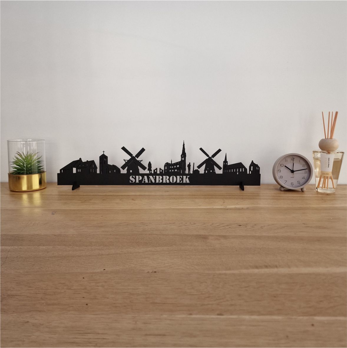 Skyline Spanbroek - 55 CM - Zwart - MDF 4 MM