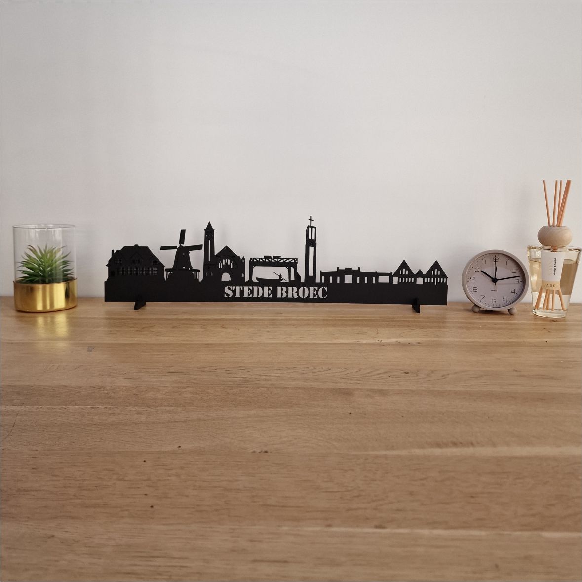 Skyline Stede Broec - 55 CM - Zwart - MDF 4 MM