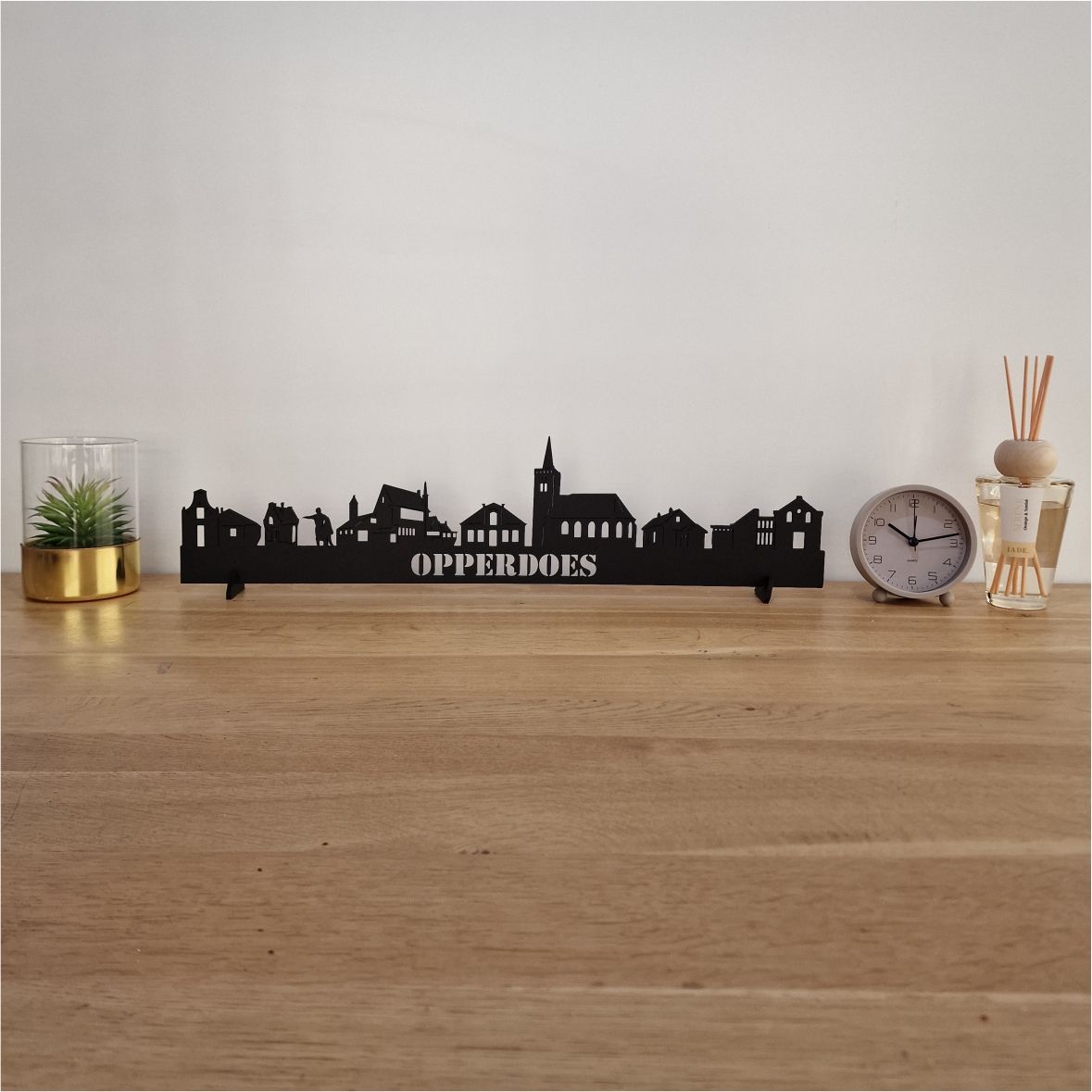 Skyline Opperdoes - 55 CM - Zwart - MDF 4 MM