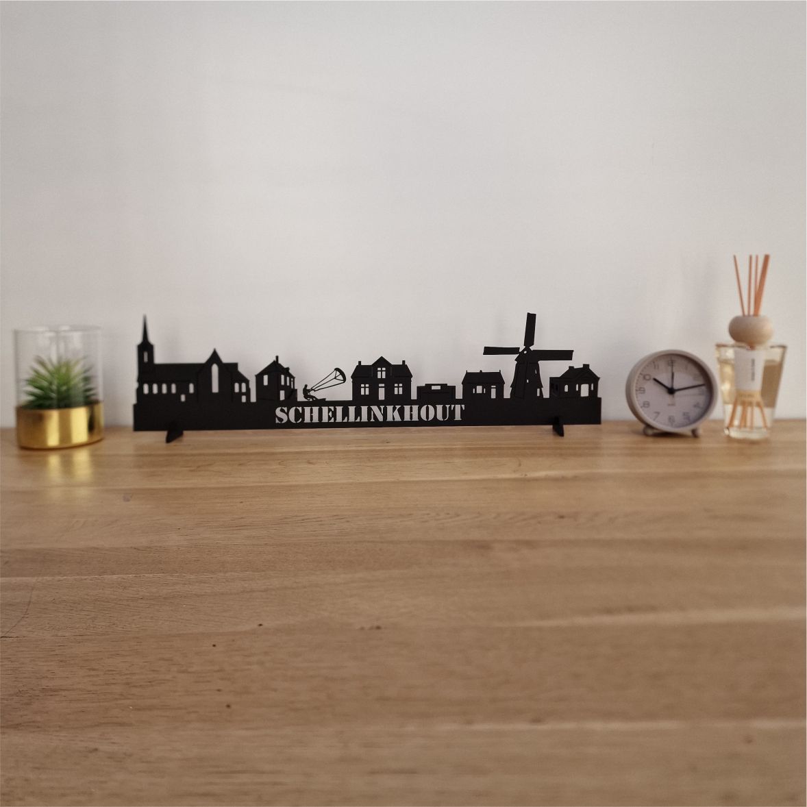 Skyline Schellinkhout - 55 CM - Zwart - MDF 4 MM
