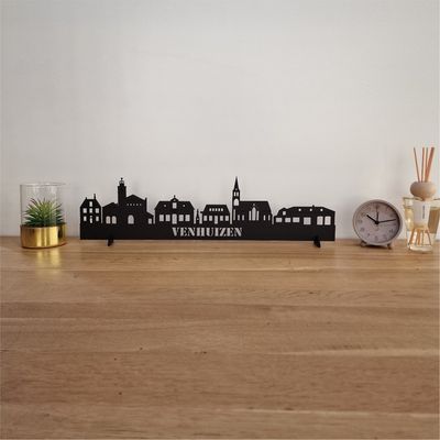 Skyline Venhuizen - 55 CM - Zwart - MDF 4 MM
