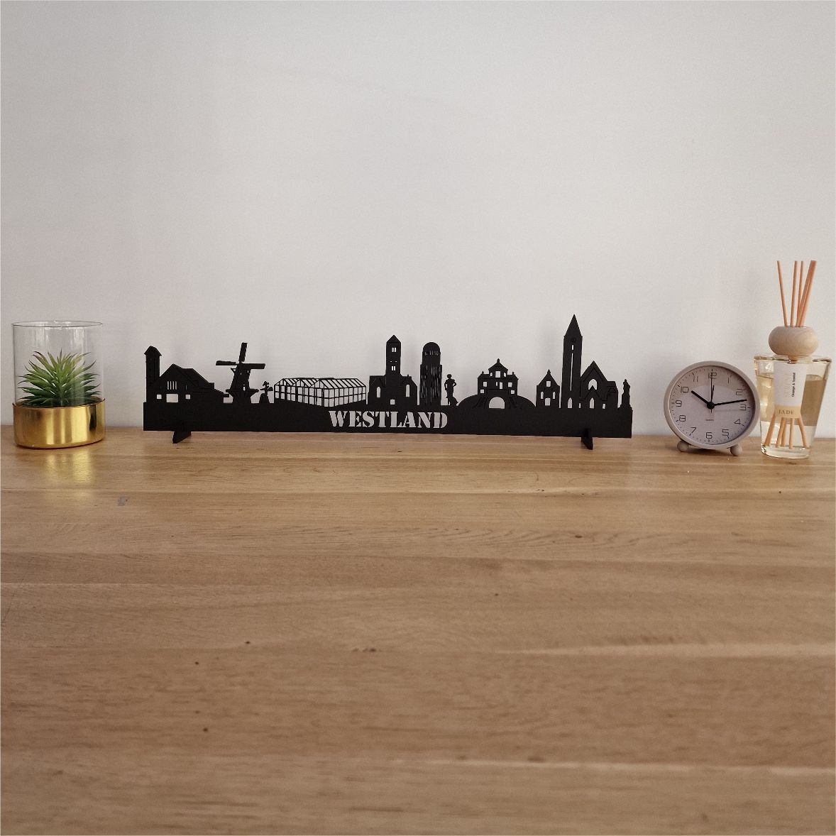 Skyline Westland - 55 CM - Zwart - MDF 4 MM