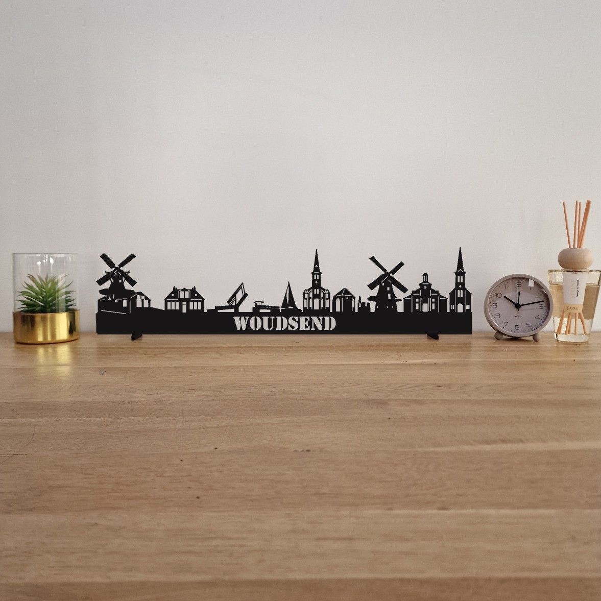 Skyline Woudsend - 55 CM - Zwart - MDF 4 MM