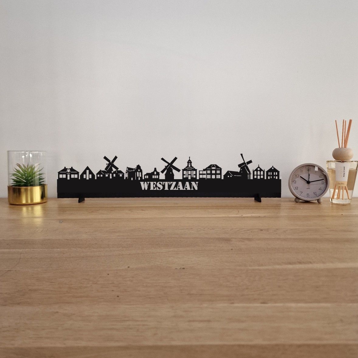 Skyline Westzaan - 55 CM - Zwart - MDF 4 MM