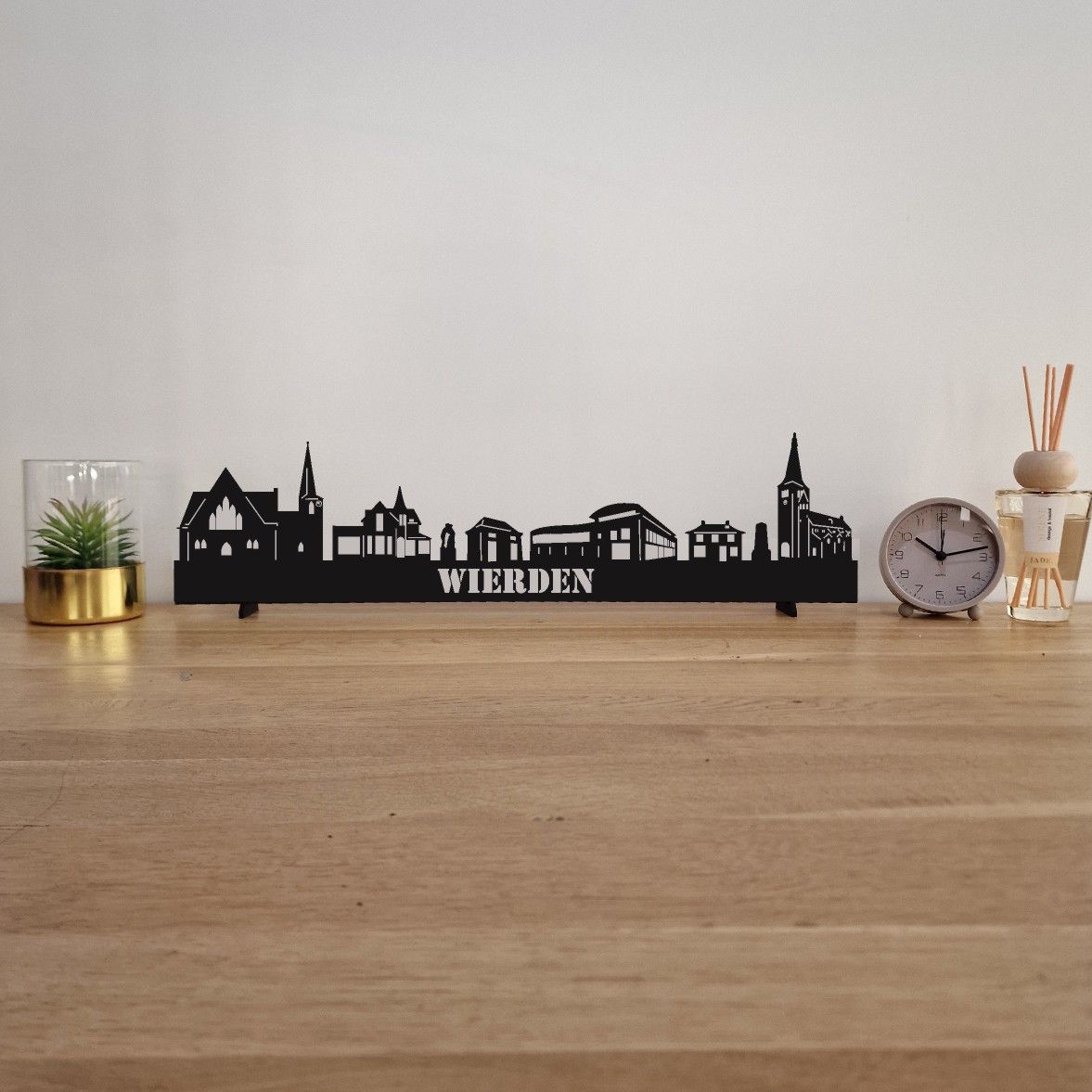 Skyline Wierden - 55 CM - Zwart - MDF 4 MM