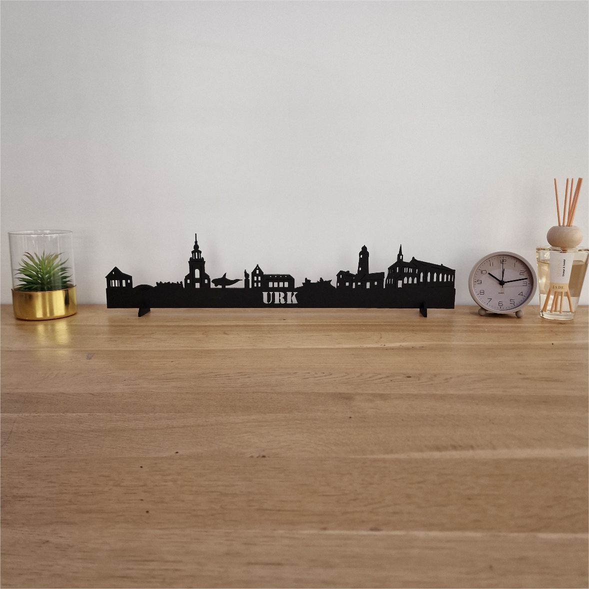 Skyline Urk - 55 CM - Zwart - MDF 4 MM