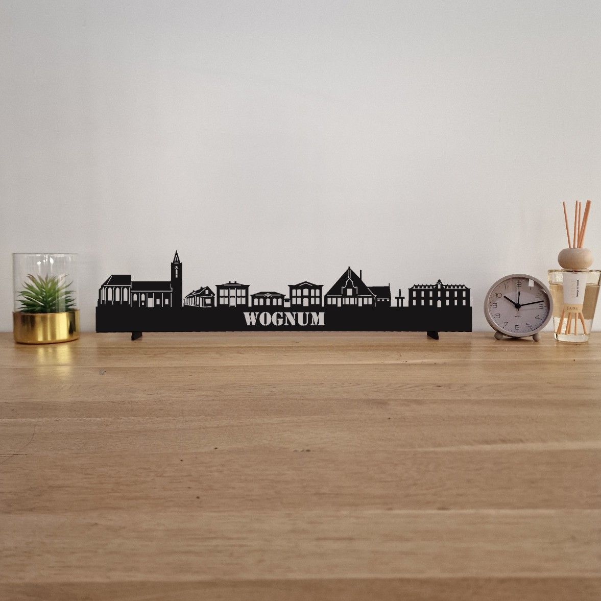 Skyline Wognum - 55 CM - Zwart - MDF 4 MM