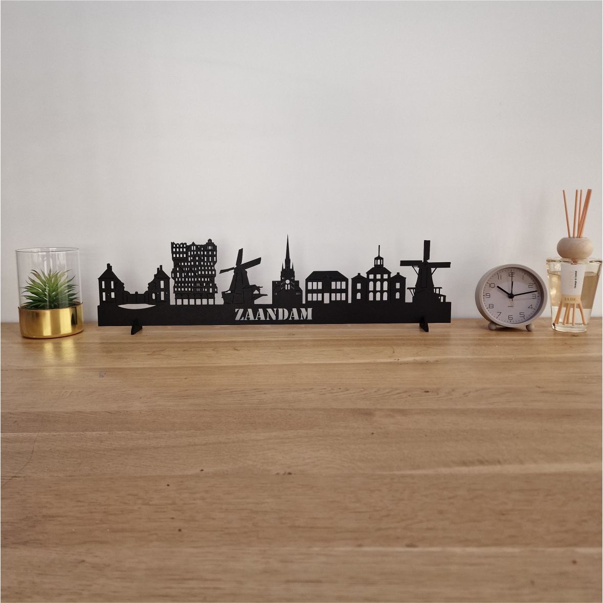 Skyline Zaandam - 55 CM - Zwart - MDF 4 MM
