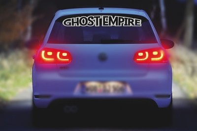 Ghost Empire Heckscheibenaufkleber