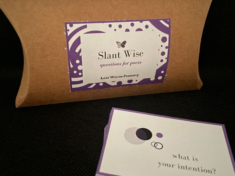Slant Wise - Questions for Poets Card Deck Slant Wise - Questions for Poets Card Deck