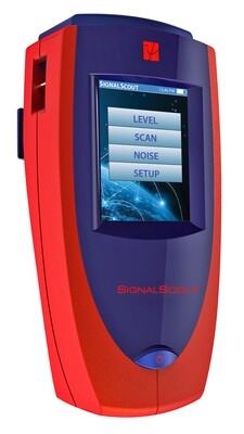 SignalScout Signal Level Meter for Over-The-Air and Cable TV