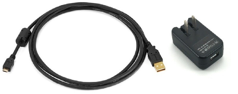 Adapter, AC, 5.0VDC, 1.0A, USB A Male Connector with USB A to mini B 3ft Cable