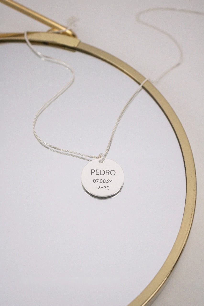 Birth Necklace- SILVER