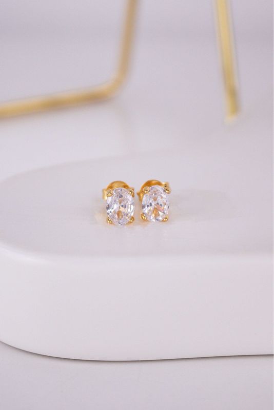 Luna Earrings 8mm