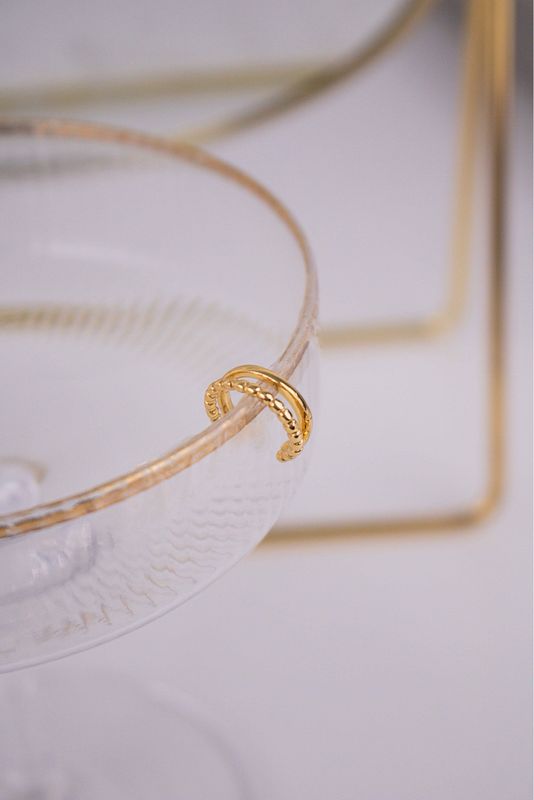 Ruby Ear Cuff