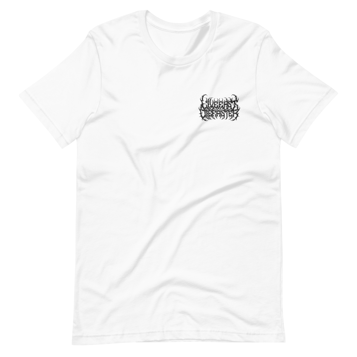 Logo Ricamato White T-Shirt