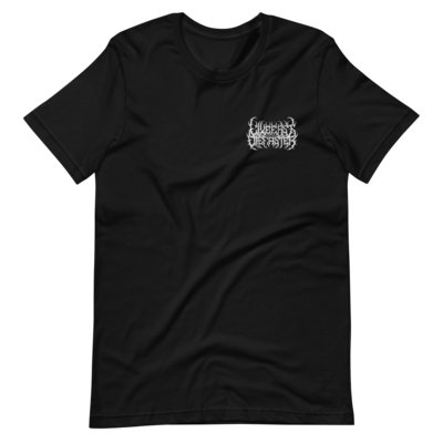 Logo Ricamato Black T-Shirt